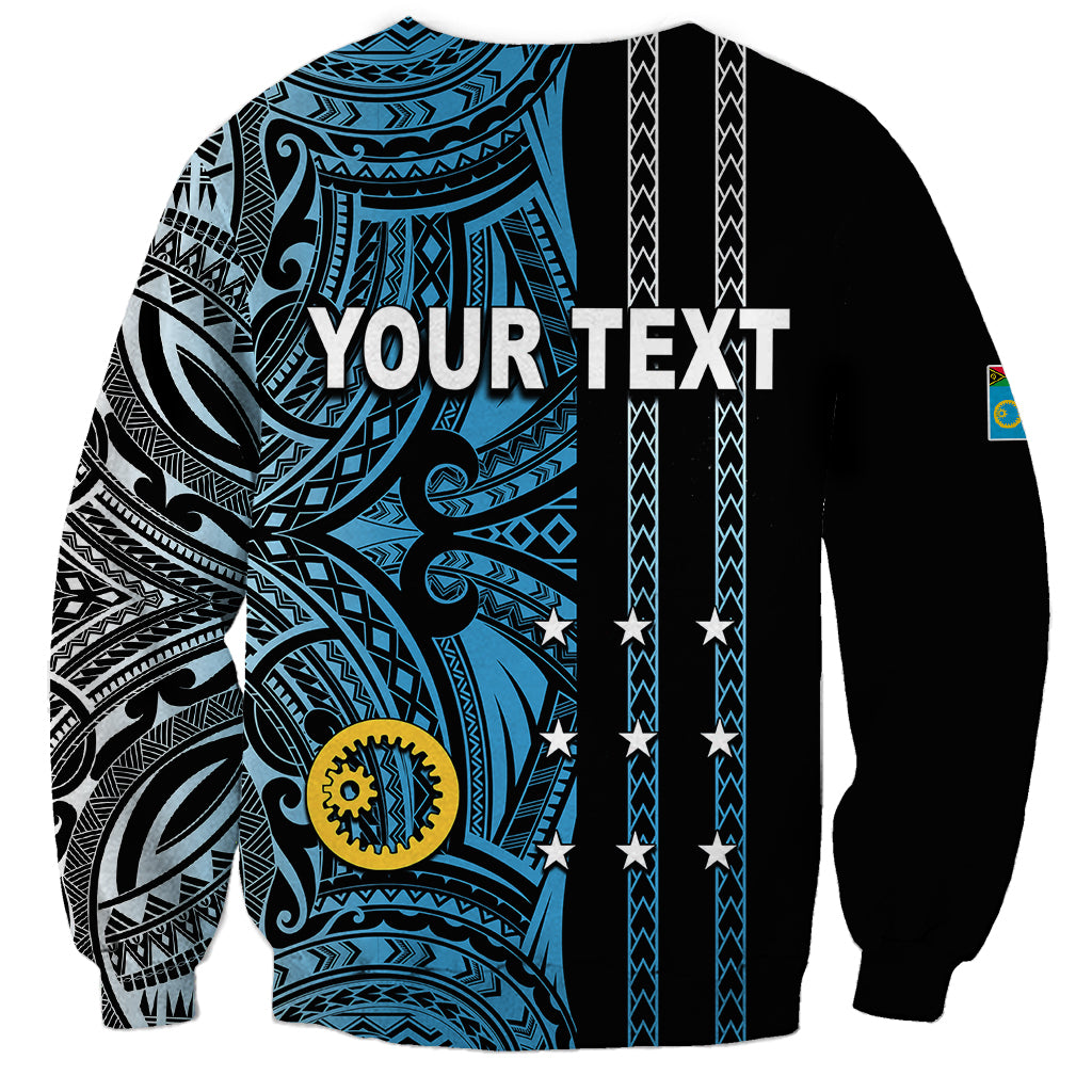 Custom Vanuatu Sanma Sweatshirt Polynesian Tribal LT6 - Wonder Print Shop