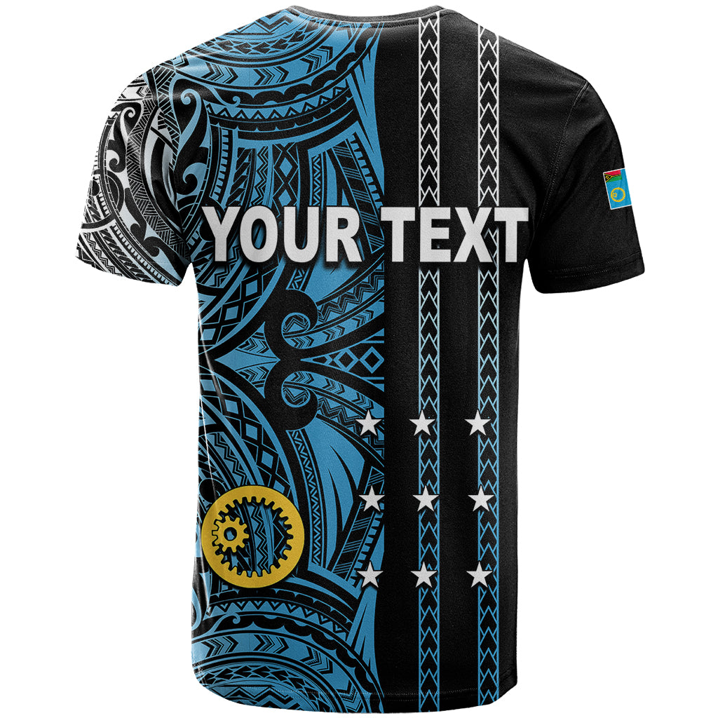 Custom Vanuatu Sanma T Shirt Polynesian Tribal LT6 - Wonder Print Shop