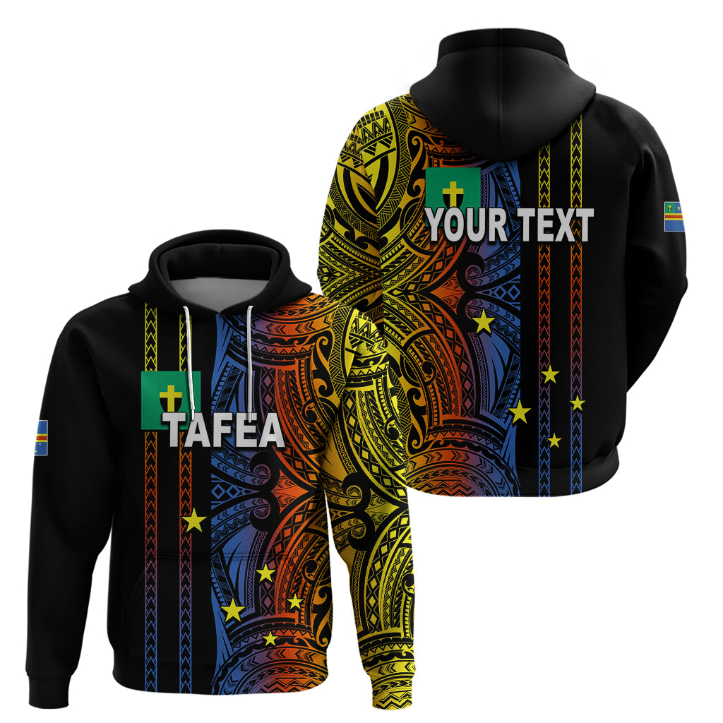 Custom Vanuatu Tafea Hoodie Polynesian Tribal LT6 - Wonder Print Shop