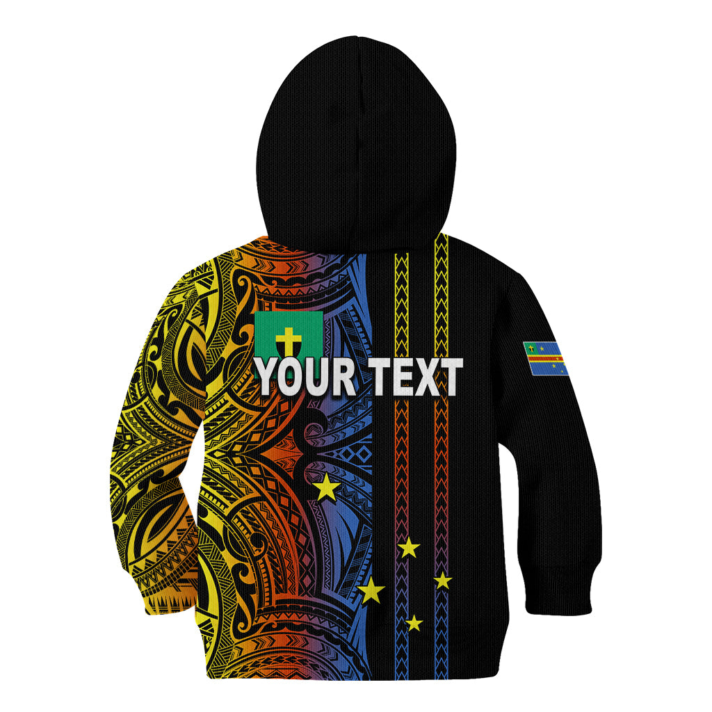 Custom Vanuatu Tafea Kid Hoodie Polynesian Tribal LT6 - Wonder Print Shop