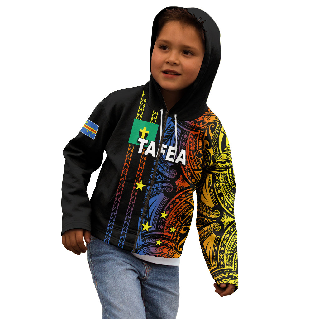Custom Vanuatu Tafea Kid Hoodie Polynesian Tribal LT6 - Wonder Print Shop
