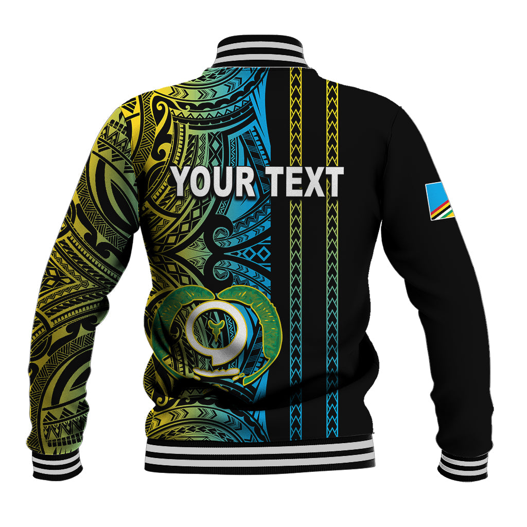 Custom Vanuatu Torba Baseball Jacket Polynesian Tribal LT6 - Wonder Print Shop