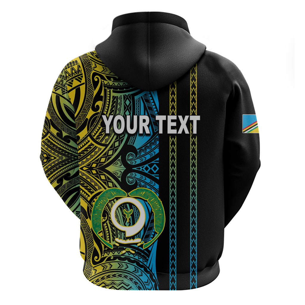 Custom Vanuatu Torba Hoodie Polynesian Tribal LT6 - Wonder Print Shop