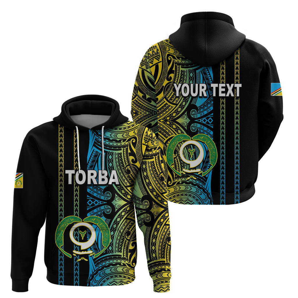 Custom Vanuatu Torba Hoodie Polynesian Tribal LT6 - Wonder Print Shop