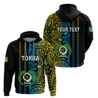 Custom Vanuatu Torba Hoodie Polynesian Tribal LT6 - Wonder Print Shop