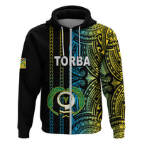 Custom Vanuatu Torba Hoodie Polynesian Tribal LT6 - Wonder Print Shop