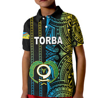 Custom Vanuatu Torba Kid Polo Shirt Polynesian Tribal LT6 - Wonder Print Shop