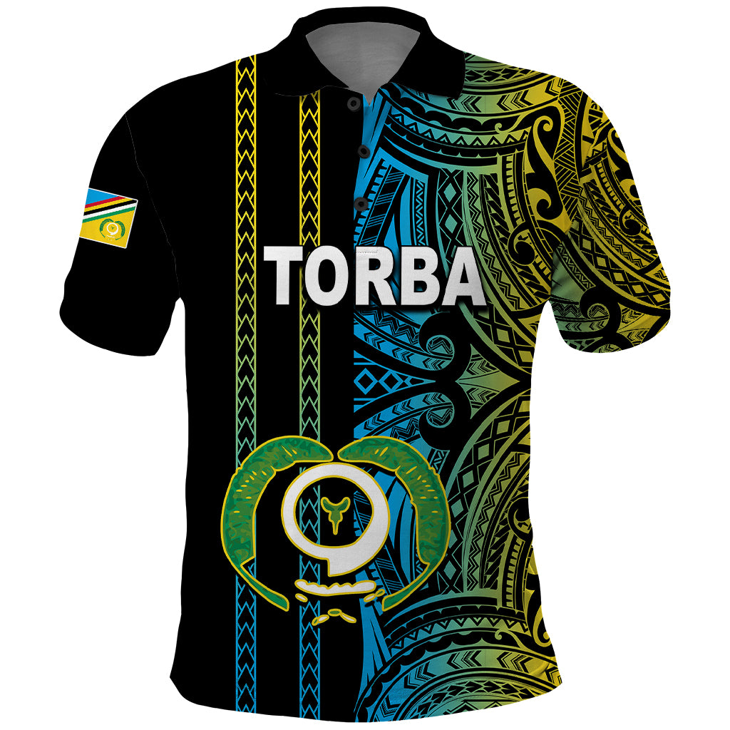 Custom Vanuatu Torba Polo Shirt Polynesian Tribal LT6 - Wonder Print Shop