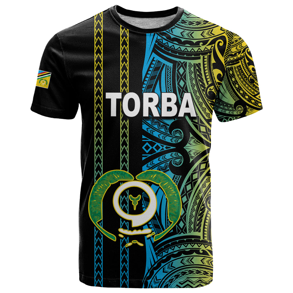 Custom Vanuatu Torba T Shirt Polynesian Tribal LT6 - Wonder Print Shop