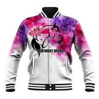 Kentucky Horse Racing Baseball Jacket Derby Girl LT6 - Wonder Print Shop