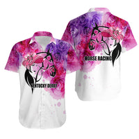Kentucky Horse Racing Hawaiian Shirt Derby Girl LT6 - Wonder Print Shop