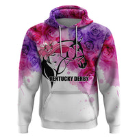 Kentucky Horse Racing Hoodie Derby Girl LT6 - Wonder Print Shop