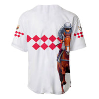 Kentucky Horse Racing Baseball Jersey LT6 - Wonder Print Shop
