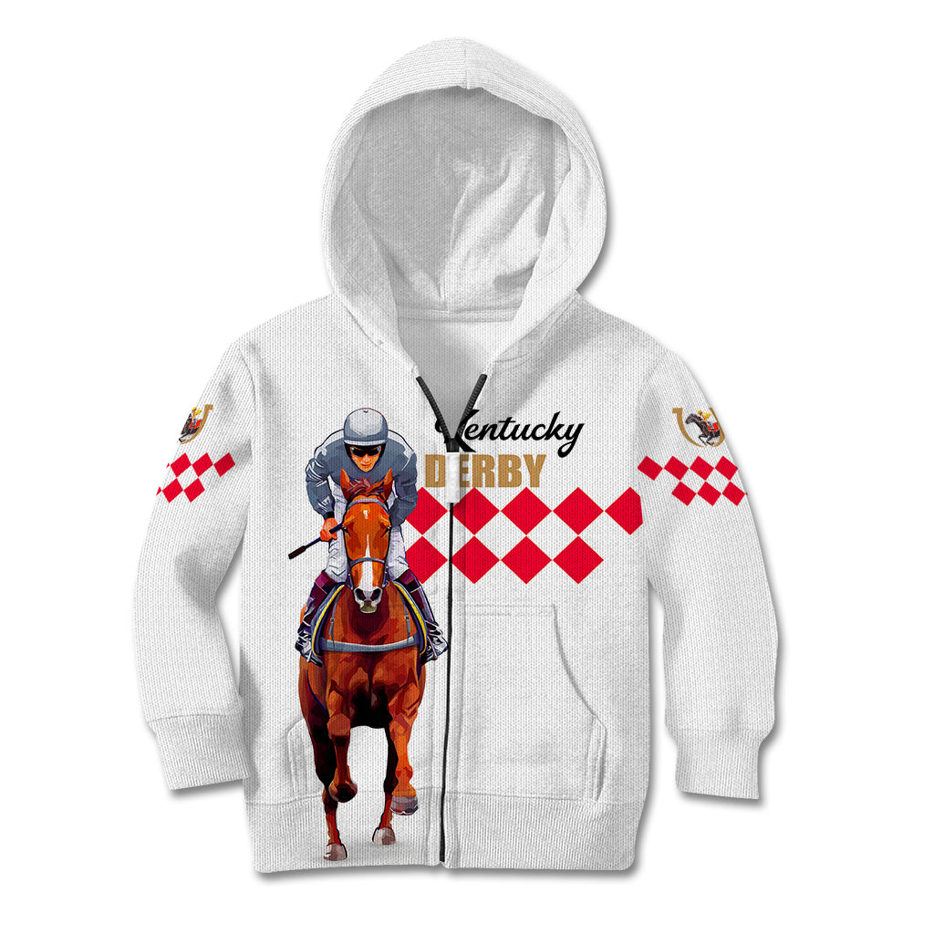 Kentucky Horse Racing Kid Hoodie LT6 - Wonder Print Shop