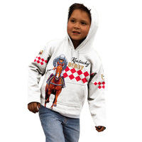 Kentucky Horse Racing Kid Hoodie LT6 - Wonder Print Shop