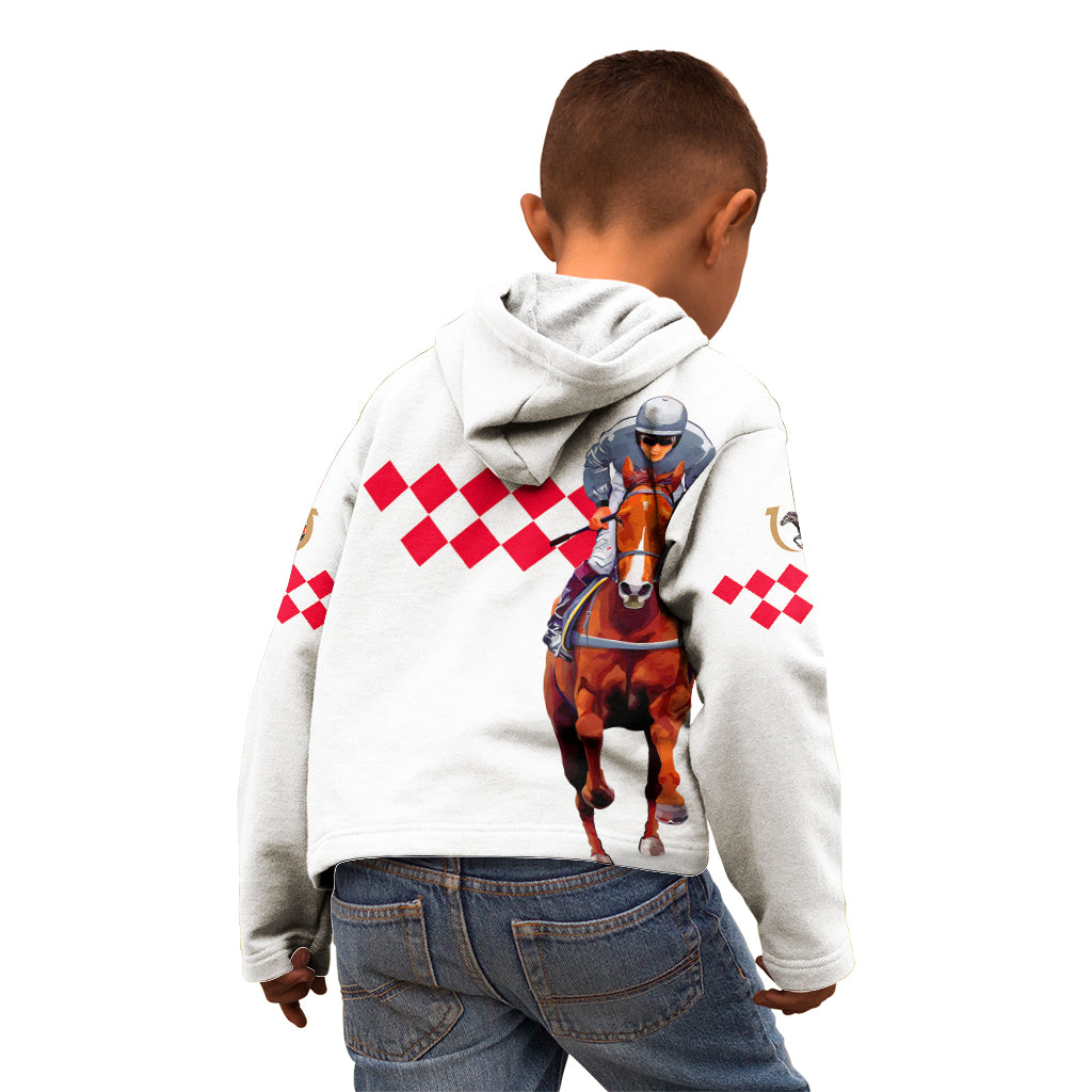 Kentucky Horse Racing Kid Hoodie LT6 - Wonder Print Shop