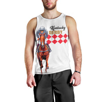 kentucky-horse-racing-men-tank-top