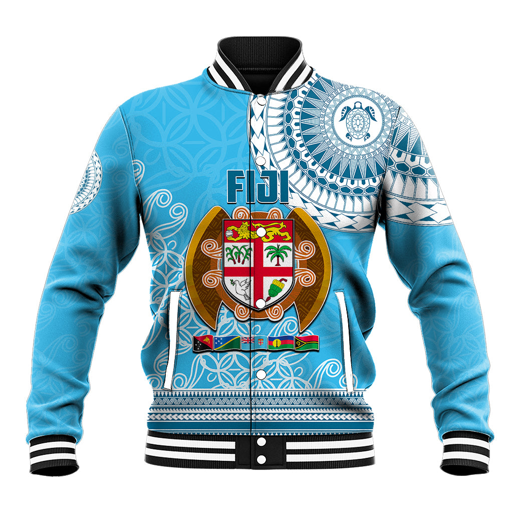 Fiji Baseball Jacket Melanesian Festival 2023 LT6 - Wonder Print Shop