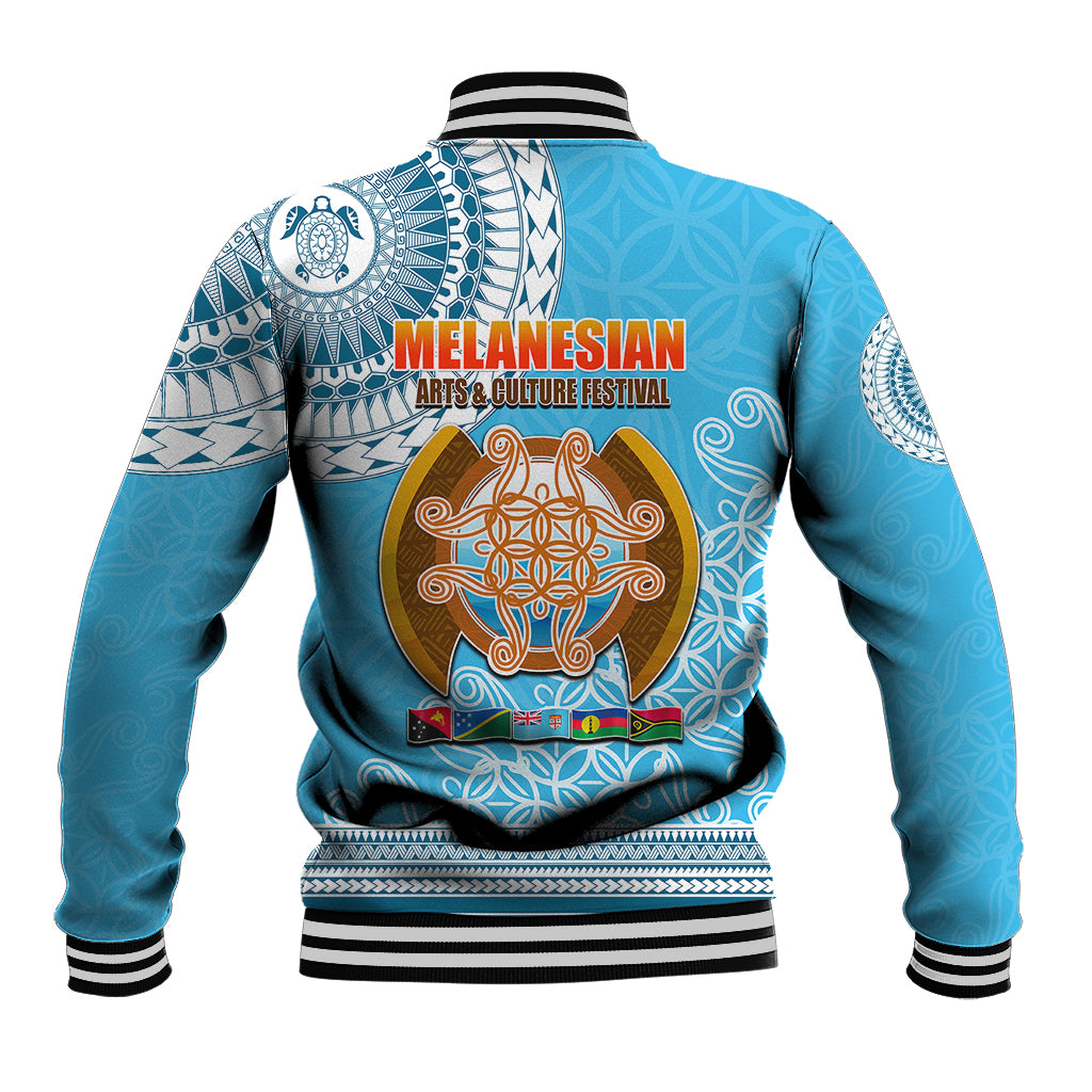 Fiji Baseball Jacket Melanesian Festival 2023 LT6 - Wonder Print Shop