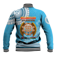 Fiji Baseball Jacket Melanesian Festival 2023 LT6 - Wonder Print Shop