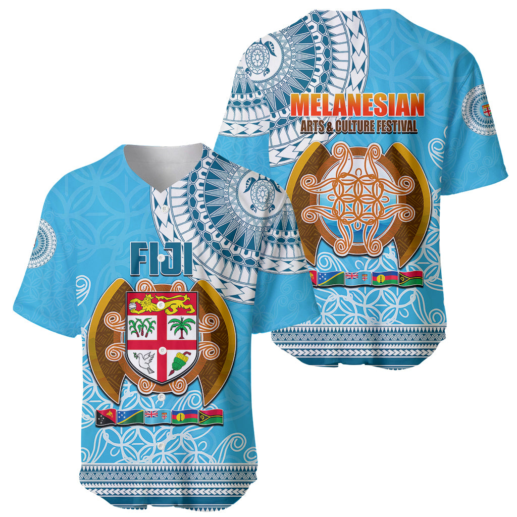 Fiji Baseball Jersey Melanesian Festival 2023 LT6 - Wonder Print Shop