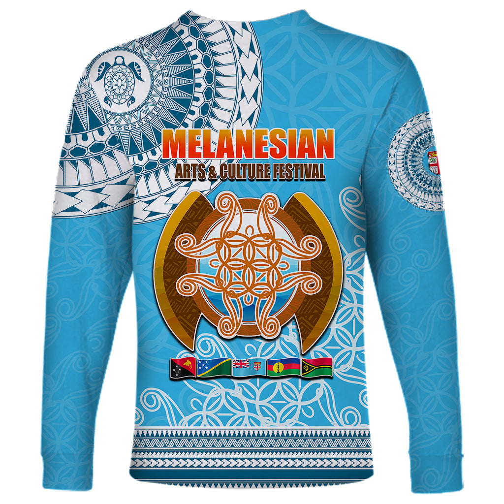 Fiji Long Sleeve Shirt Melanesian Festival 2023 LT6 - Wonder Print Shop