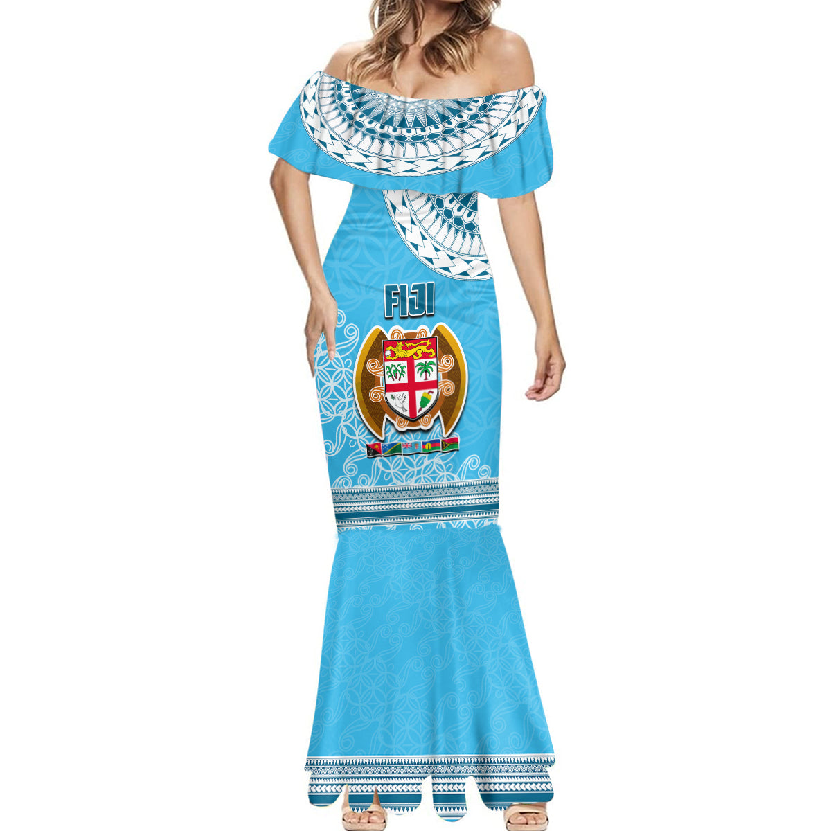 Fiji Mermaid Dress Melanesian Festival 2023 LT6 - Wonder Print Shop