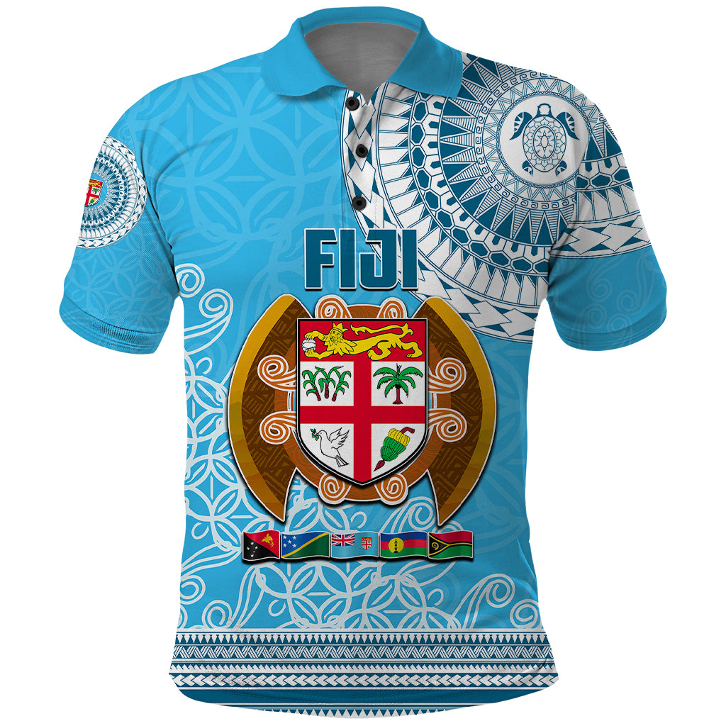 Fiji Polo Shirt Melanesian Festival 2023 LT6 - Wonder Print Shop