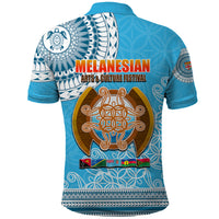 Fiji Polo Shirt Melanesian Festival 2023 LT6 - Wonder Print Shop