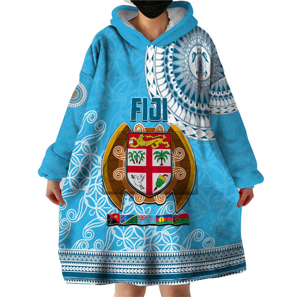 Fiji Wearable Blanket Hoodie Melanesian Festival 2023 LT6 - Wonder Print Shop