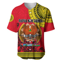 Papua New Guinea Baseball Jersey Melanesian Festival 2023 LT6 - Wonder Print Shop