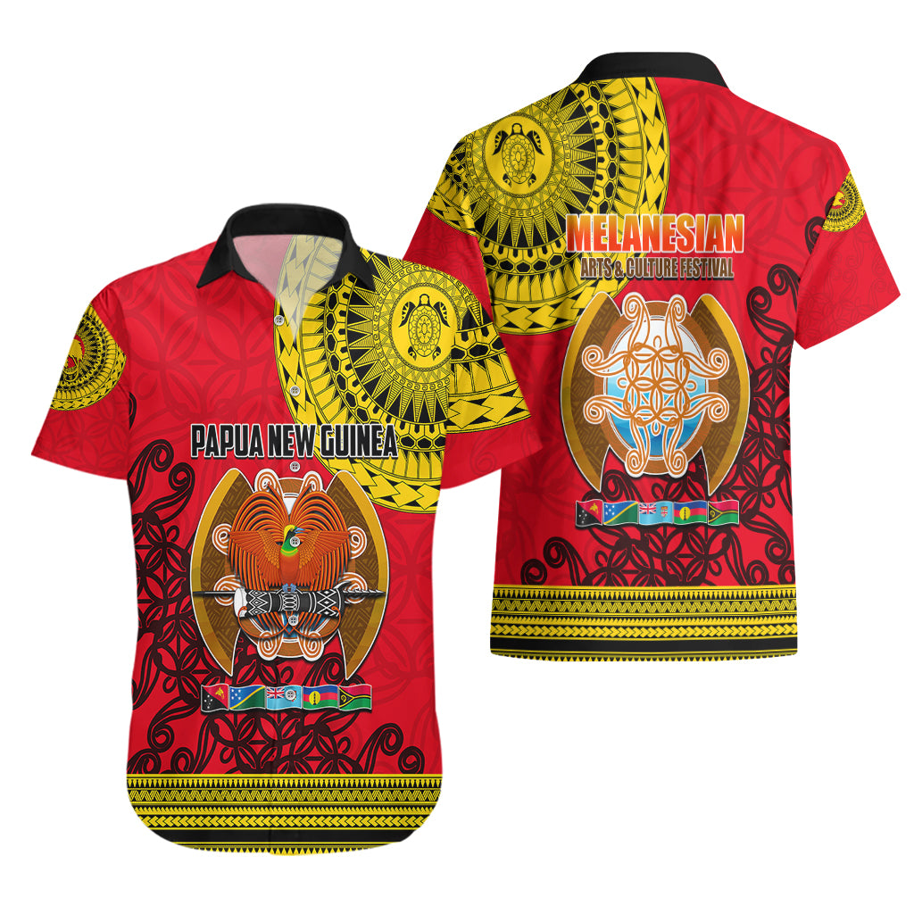 Papua New Guinea Hawaiian Shirt Melanesian Festival 2023 LT6 - Wonder Print Shop