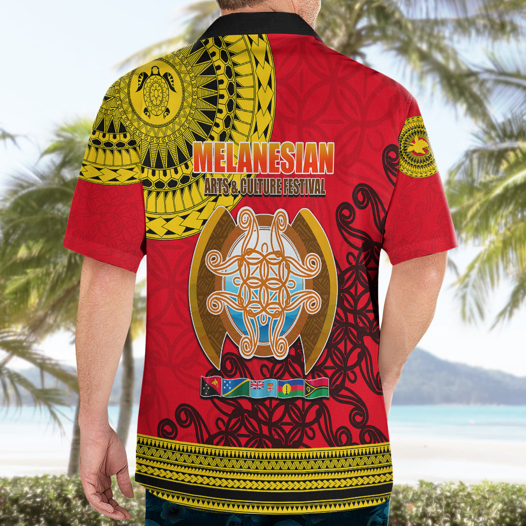 Papua New Guinea Hawaiian Shirt Melanesian Festival 2023 LT6 - Wonder Print Shop