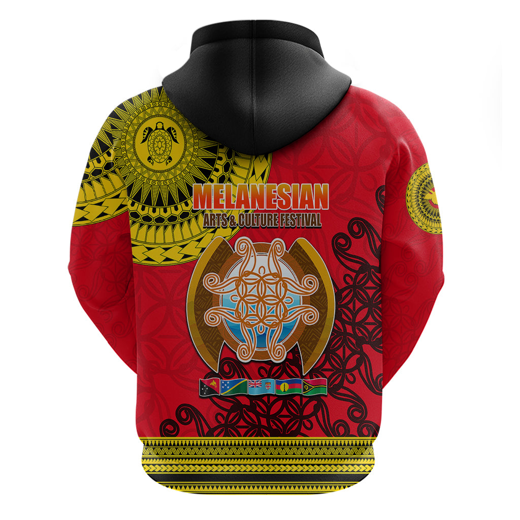 Papua New Guinea Hoodie Melanesian Festival 2023 LT6 - Wonder Print Shop