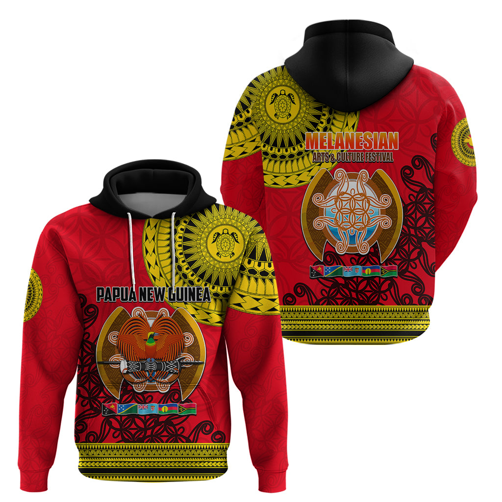 Papua New Guinea Hoodie Melanesian Festival 2023 LT6 - Wonder Print Shop
