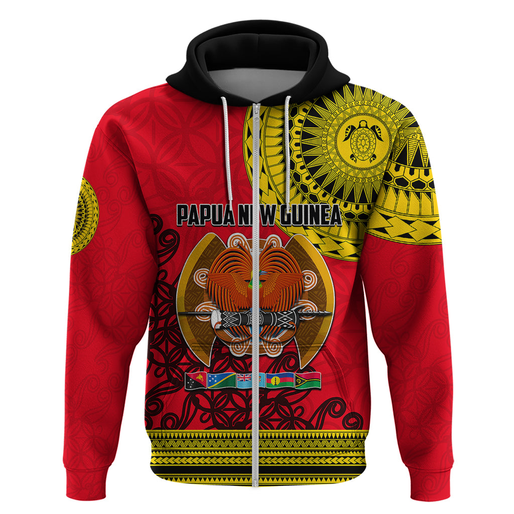 Papua New Guinea Hoodie Melanesian Festival 2023 LT6 - Wonder Print Shop