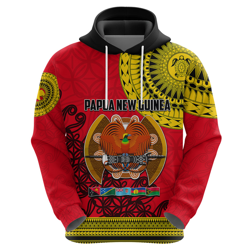 Papua New Guinea Hoodie Melanesian Festival 2023 LT6 - Wonder Print Shop