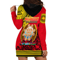 Papua New Guinea Hoodie Dress Melanesian Festival 2023 LT6 - Wonder Print Shop