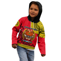 Papua New Guinea Kid Hoodie Melanesian Festival 2023 LT6 - Wonder Print Shop