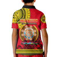 Papua New Guinea Kid Polo Shirt Melanesian Festival 2023 LT6 - Wonder Print Shop