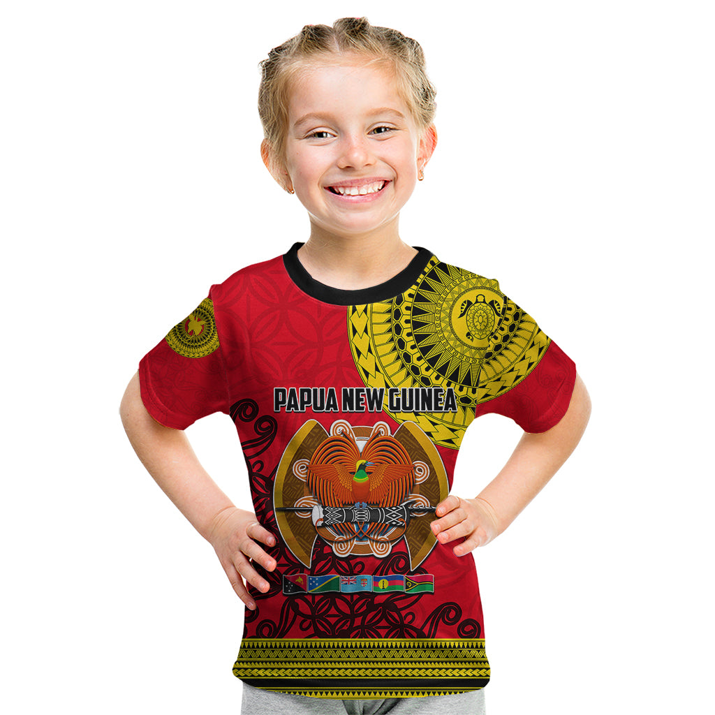Papua New Guinea Kid T Shirt Melanesian Festival 2023 LT6 - Wonder Print Shop
