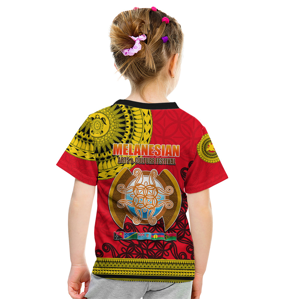 Papua New Guinea Kid T Shirt Melanesian Festival 2023 LT6 - Wonder Print Shop