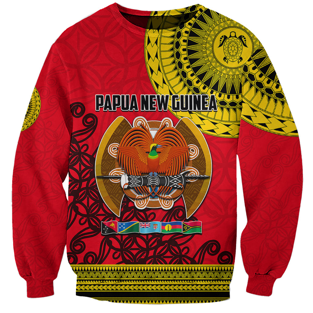 Papua New Guinea Sweatshirt Melanesian Festival 2023 LT6 - Wonder Print Shop
