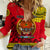 Papua New Guinea Women Casual Shirt Melanesian Festival 2023 LT6 - Wonder Print Shop