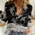 Polynesian Tribal Women Casual Shirt with Sharks Tattoo White LT6 - Wonder Print Shop