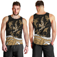 polynesian-tribal-men-tank-top-with-sharks-tattoo-gold