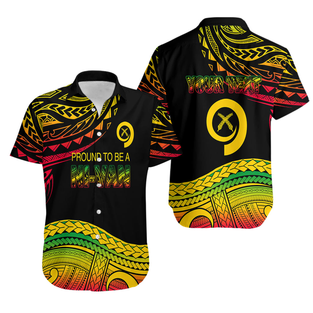 Custom Tribal Vanuatu Hawaiian Shirt Pround To Be A Ni-Van LT6 - Wonder Print Shop