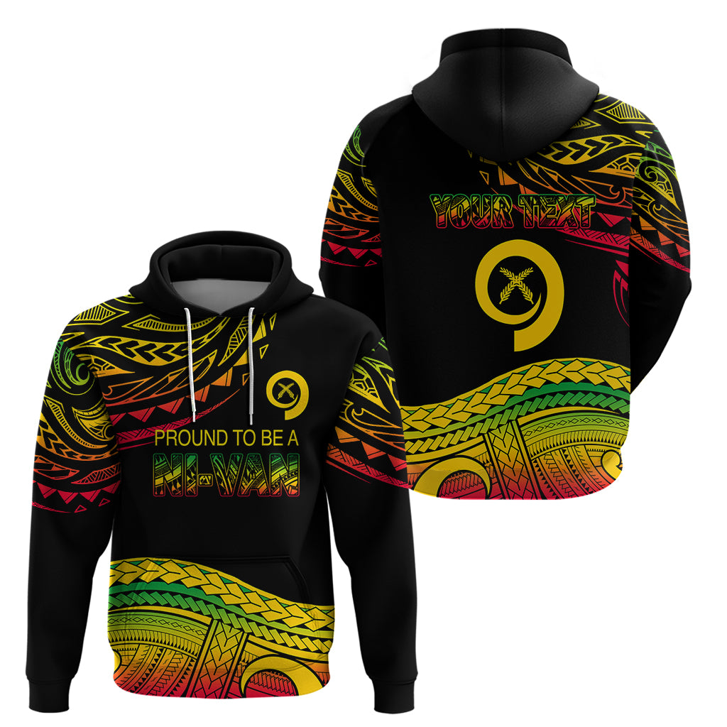 Custom Tribal Vanuatu Hoodie Pround To Be A Ni Van LT6 - Wonder Print Shop