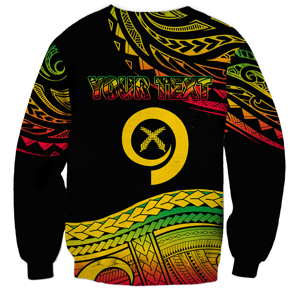Custom Tribal Vanuatu Sweatshirt Pround To Be A Ni-Van LT6 - Wonder Print Shop