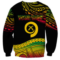 Custom Tribal Vanuatu Sweatshirt Pround To Be A Ni-Van LT6 - Wonder Print Shop